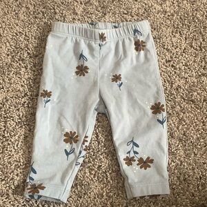 Carter’s Blue Floral Pants Size 3M EUC